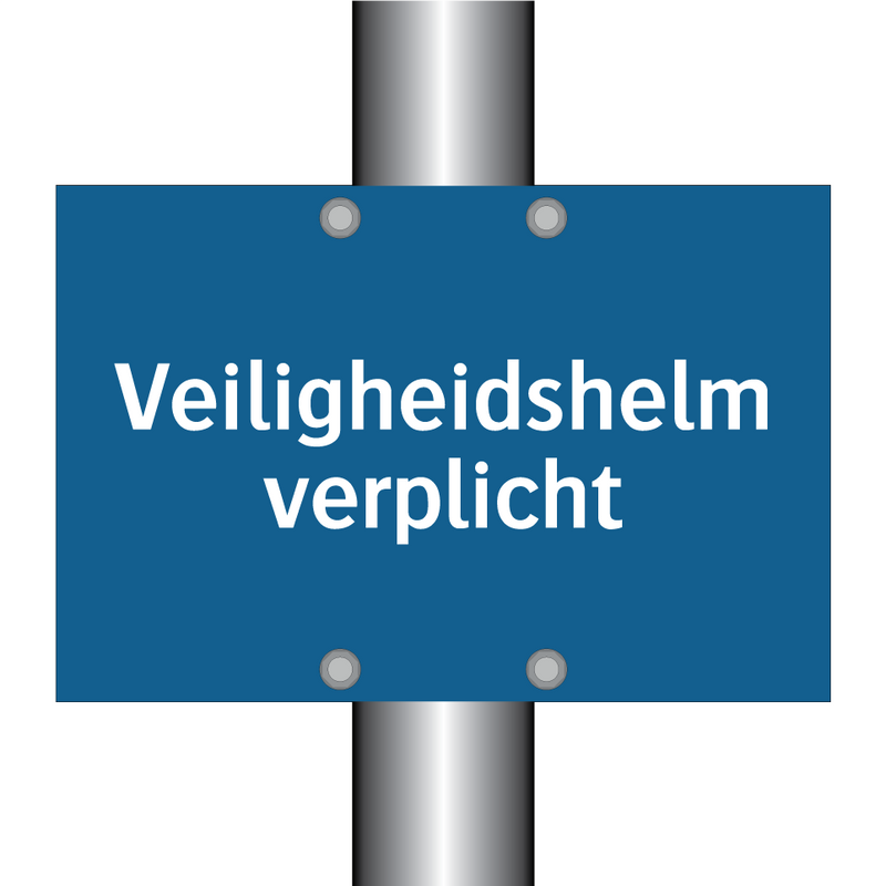 Veiligheidshelm verplicht & Veiligheidshelm verplicht & Veiligheidshelm verplicht