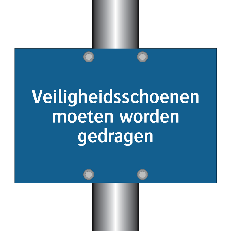 Veiligheidsschoenen moeten worden gedragen & Veiligheidsschoenen moeten worden gedragen