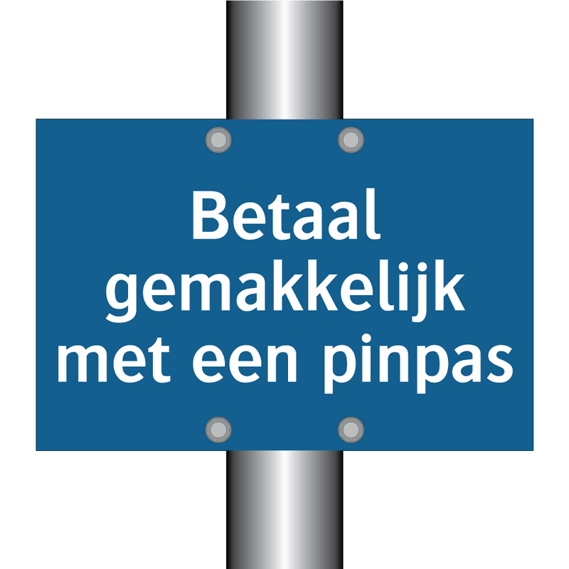 Betaal gemakkelijk met een pinpas & Betaal gemakkelijk met een pinpas