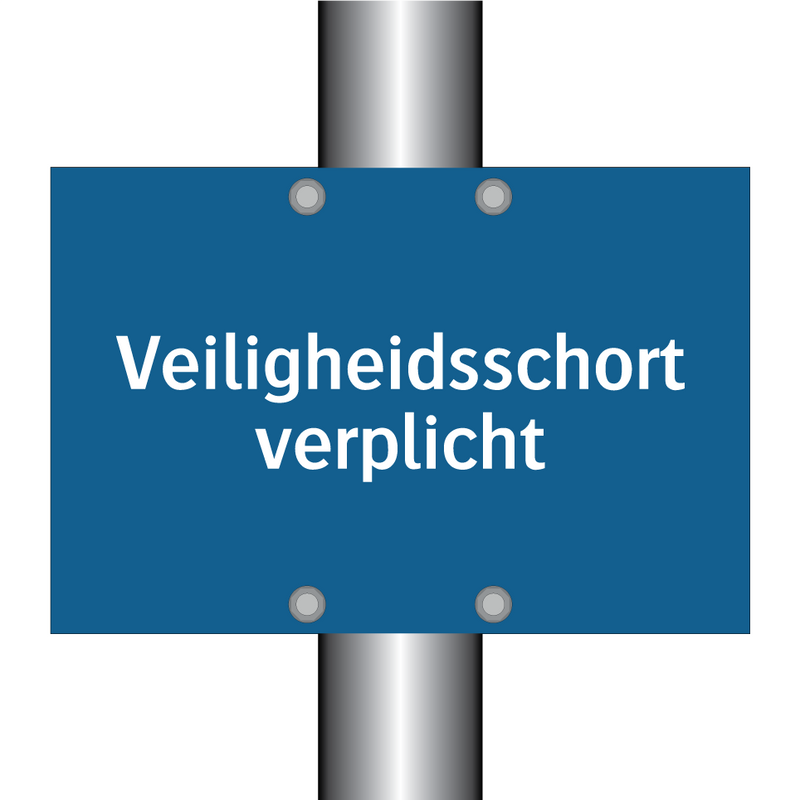 Veiligheidsschort verplicht & Veiligheidsschort verplicht & Veiligheidsschort verplicht