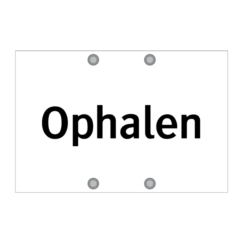 Ophalen