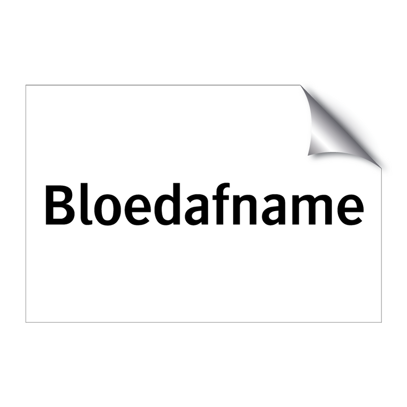 Bloedafname