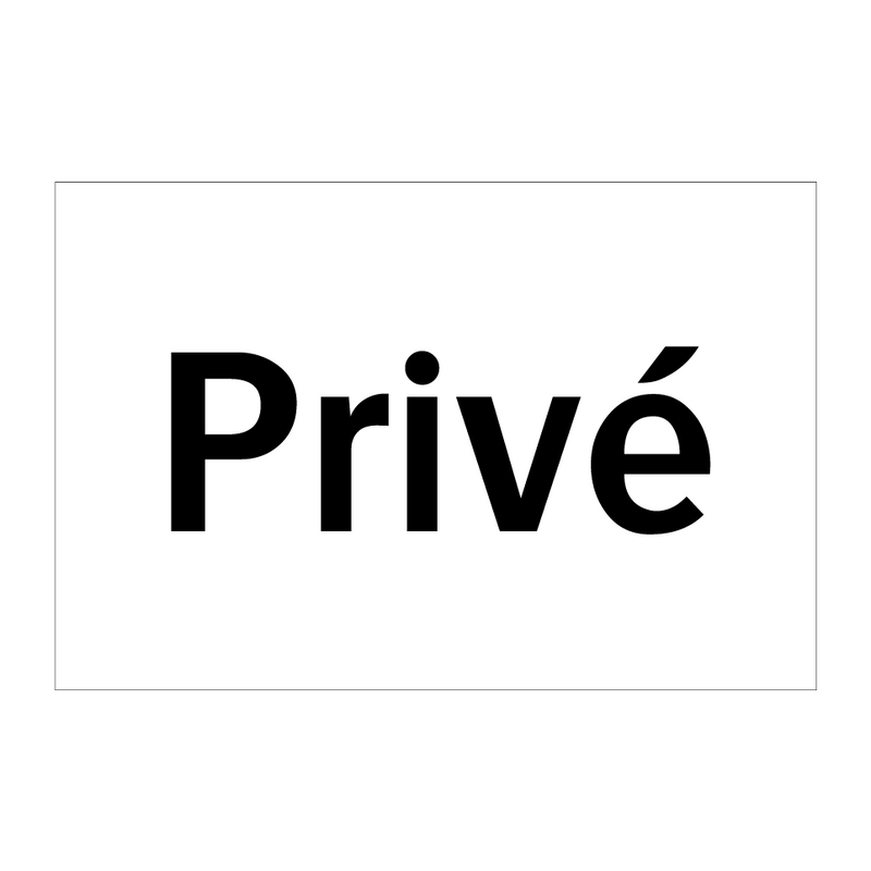 Privé