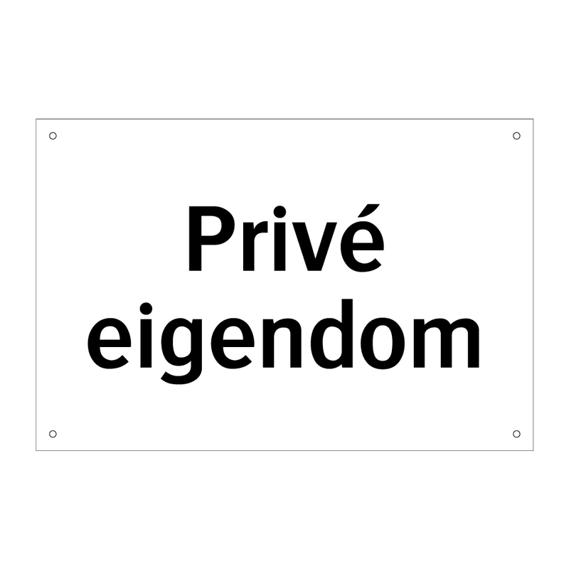 Privé eigendom