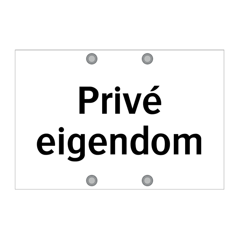 Privé eigendom