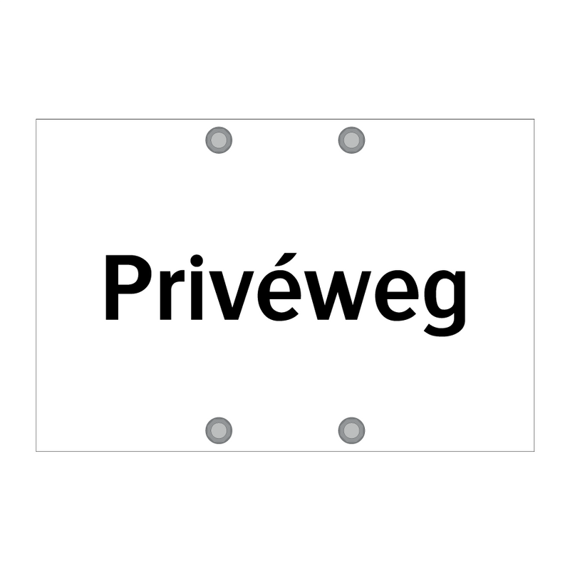 Privéweg