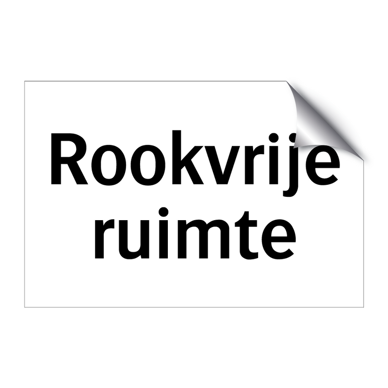 Rookvrije ruimte