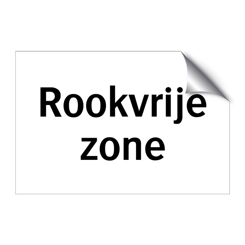 Rookvrije zone