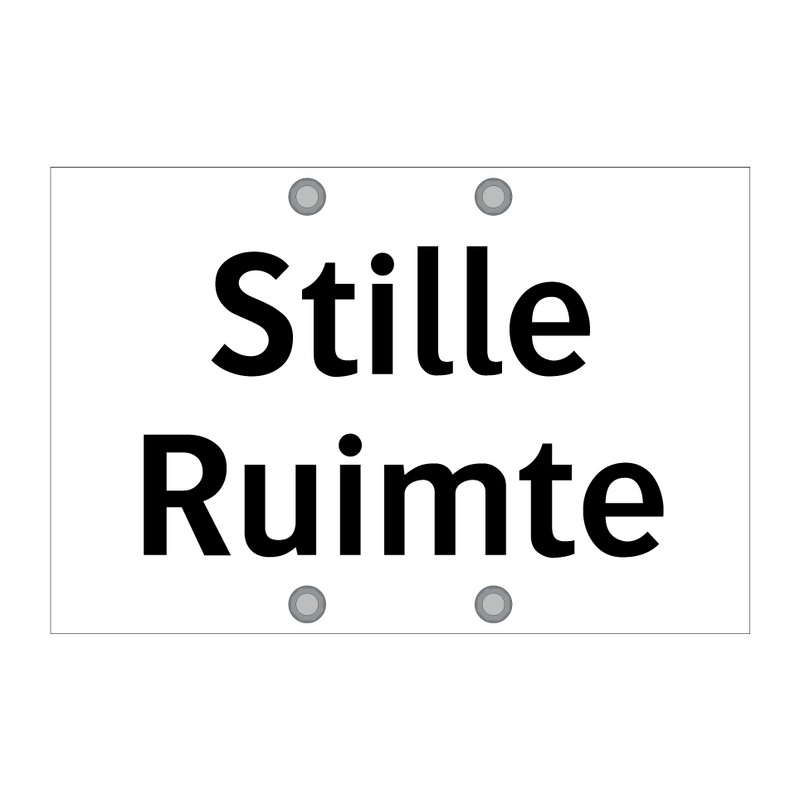 Stille Ruimte