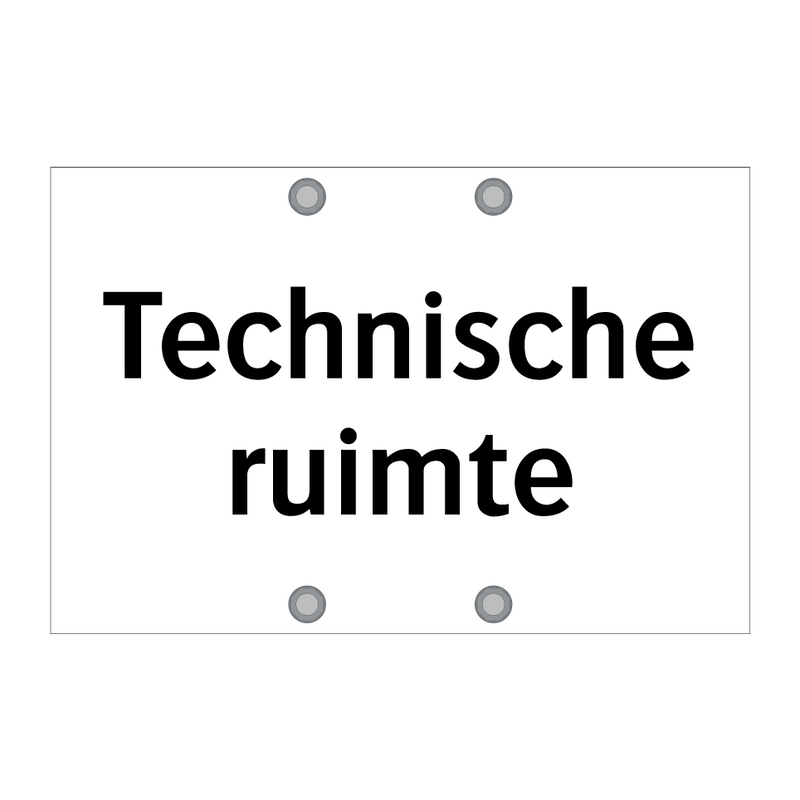 Technische ruimte