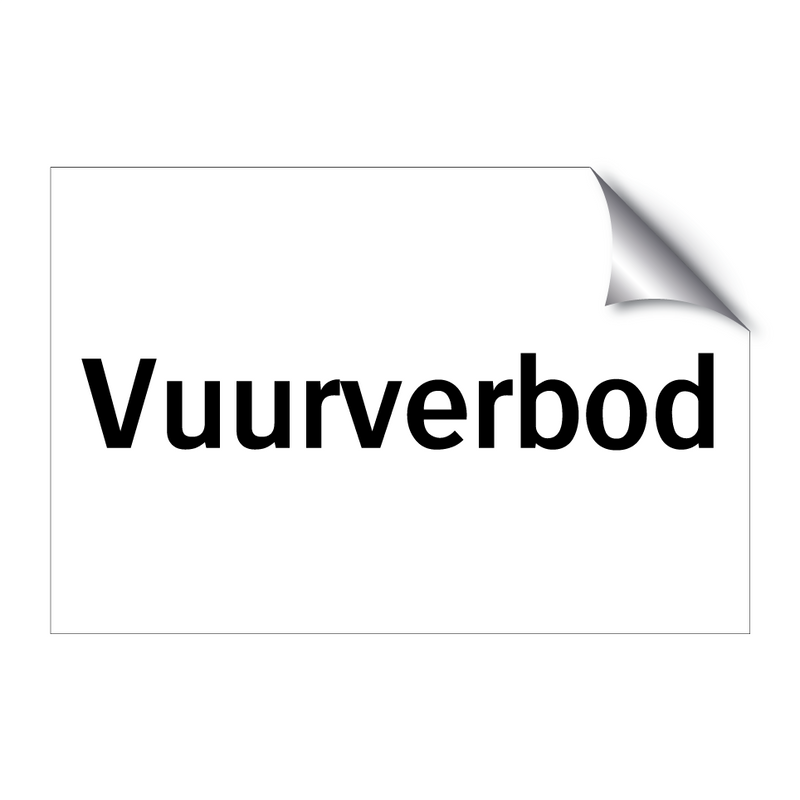 Vuurverbod