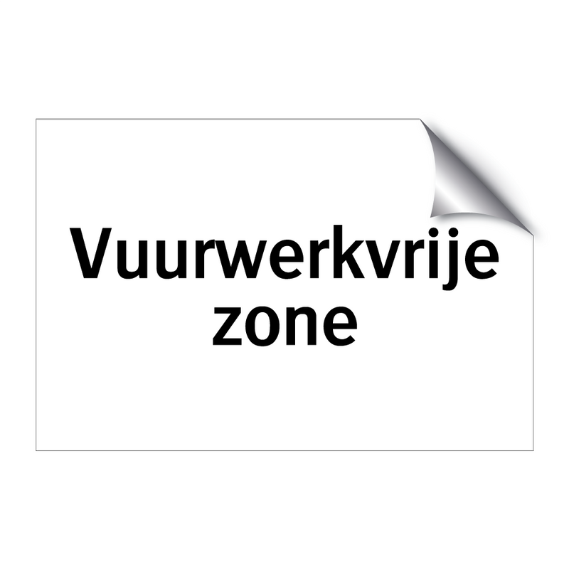 Vuurwerkvrije zone