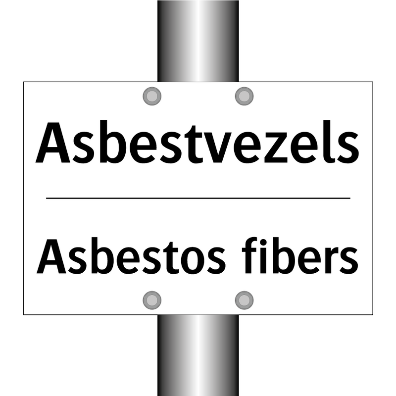 Asbestvezels - Asbestos fibers