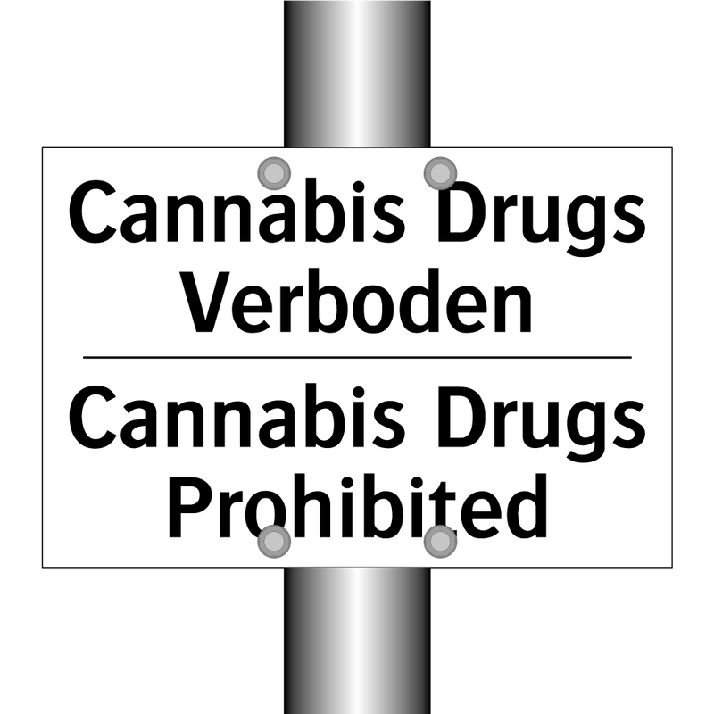 Cannabis Drugs Verboden - Cannabis Drugs Prohibited