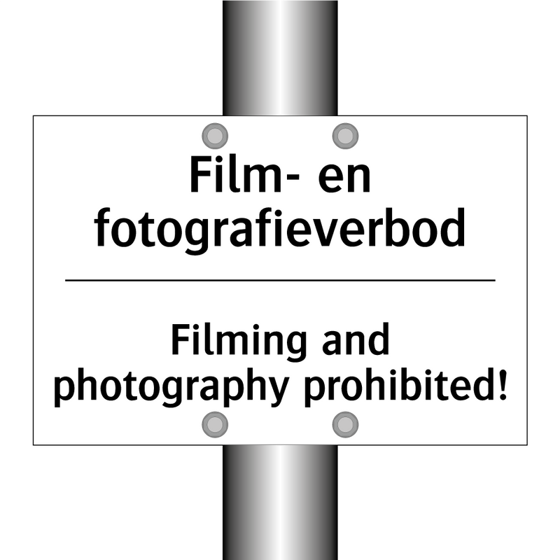 Film- en fotografieverbod - Filming and photography prohibited!/.../