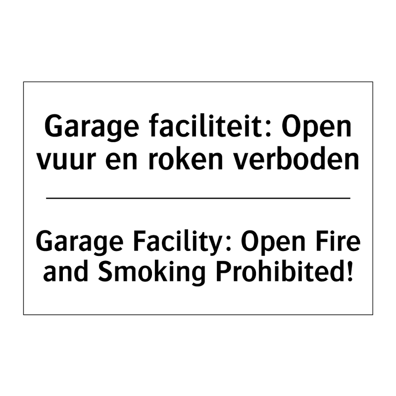 Garage faciliteit: Open vuur en /.../ - Garage Facility: Open Fire and /.../