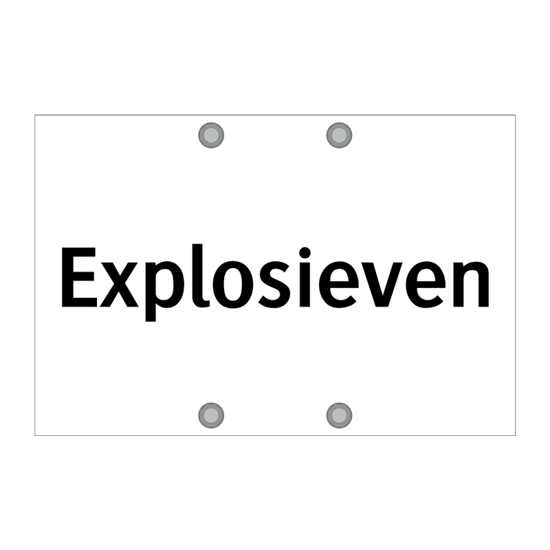 Explosieven