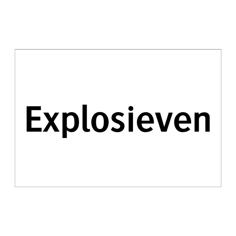 Explosieven