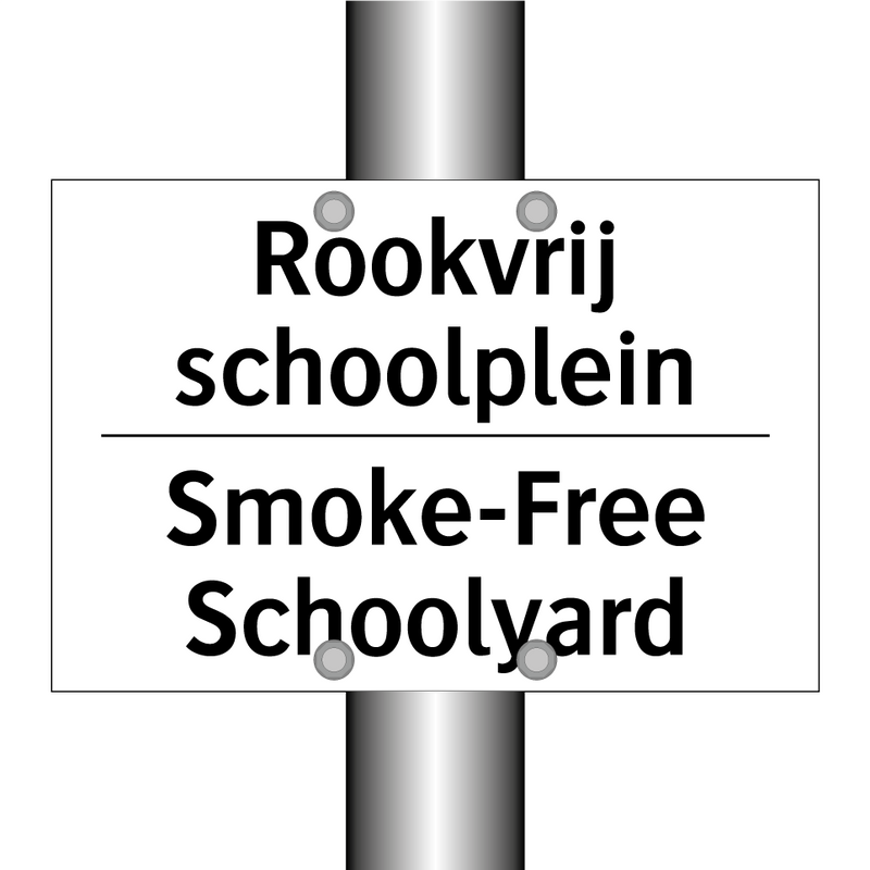 Rookvrij schoolplein - Smoke-Free Schoolyard