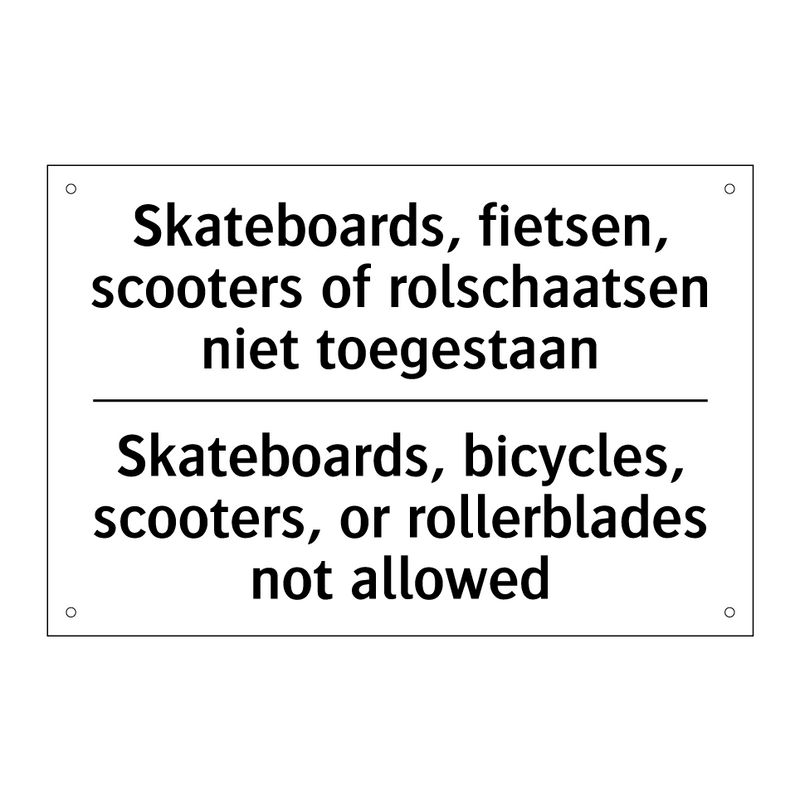 Skateboards, fietsen, scooters /.../ - Skateboards, bicycles, scooters, /.../