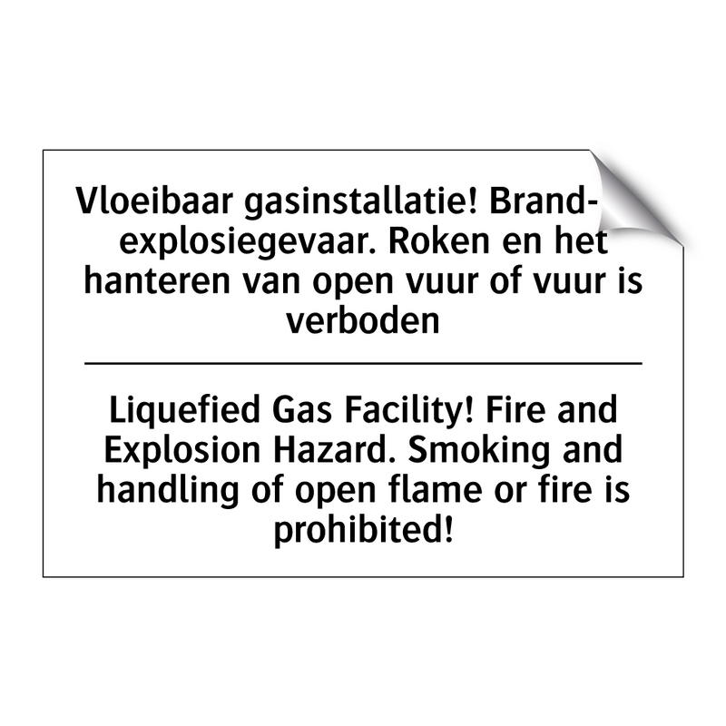 Vloeibaar gasinstallatie! Brand- /.../ - Liquefied Gas Facility! Fire and /.../