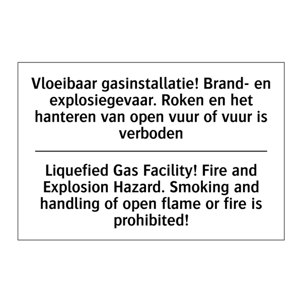 Vloeibaar gasinstallatie! Brand- /.../ - Liquefied Gas Facility! Fire and /.../