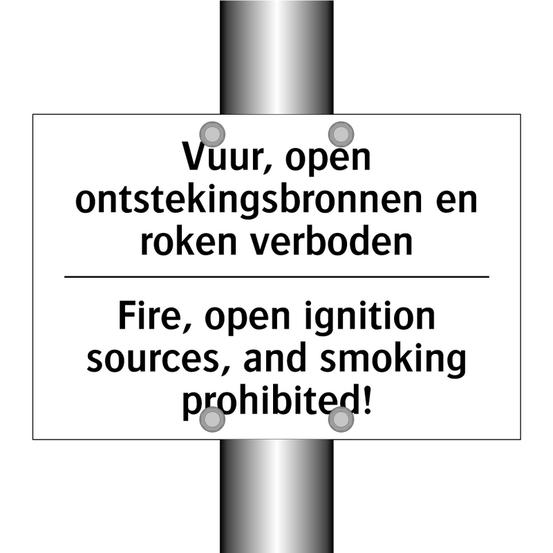 Vuur, open ontstekingsbronnen /.../ - Fire, open ignition sources, and /.../