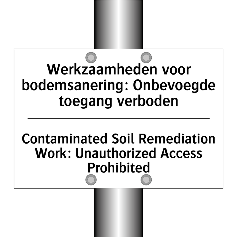 Werkzaamheden voor bodemsanering: /.../ - Contaminated Soil Remediation /.../