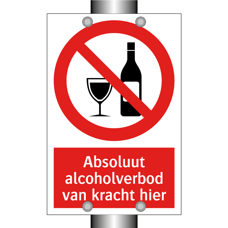 Absoluut alcoholverbod van kracht hier