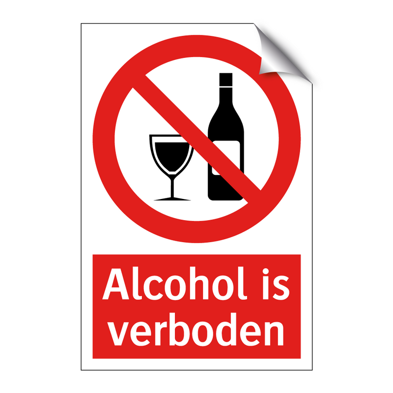 Alcohol is verboden