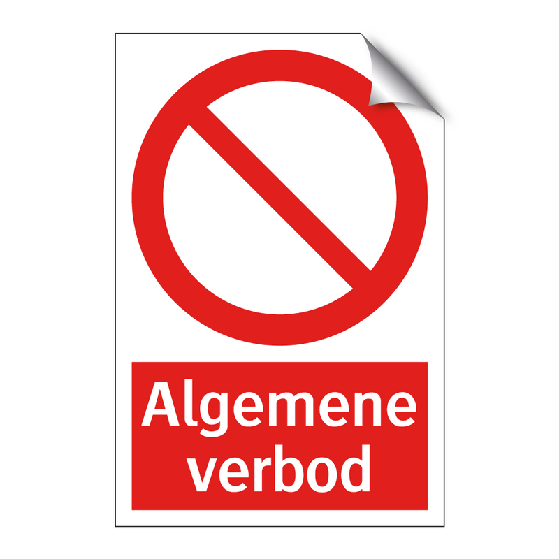 Algemene verbod