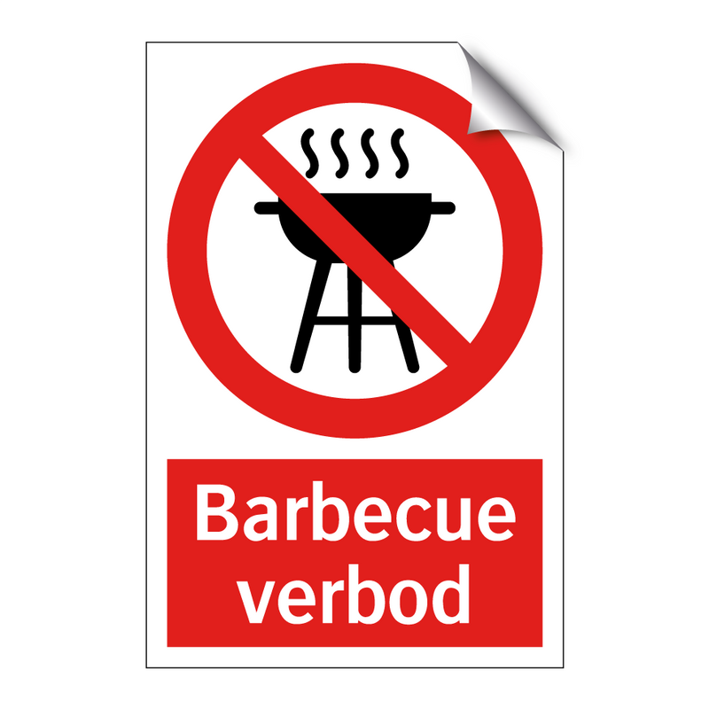 Barbecue verbod