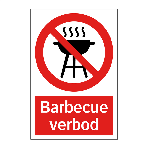 Barbecue verbod