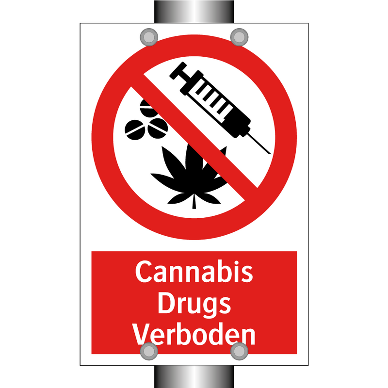 Cannabis Drugs Verboden