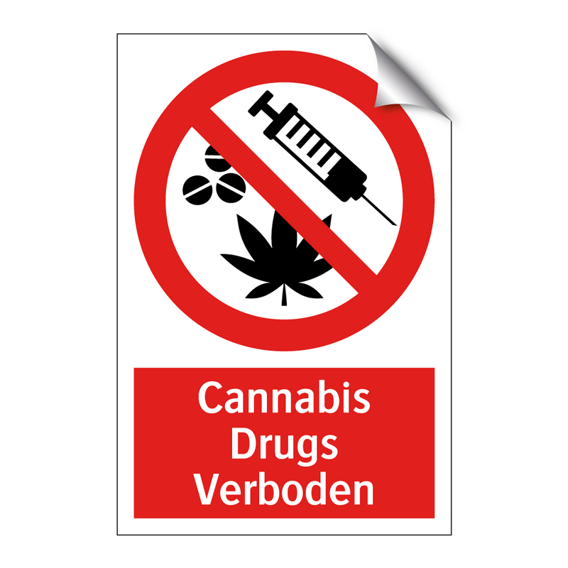 Cannabis Drugs Verboden