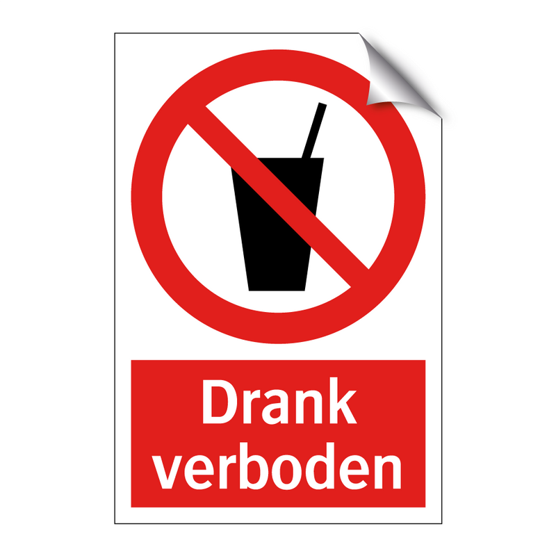 Drank verboden