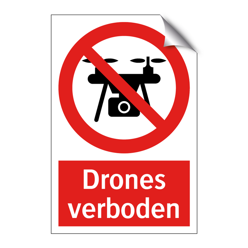 Drones verboden