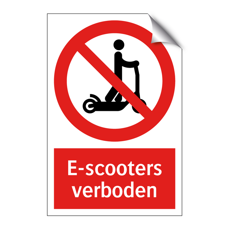 E-scooters verboden