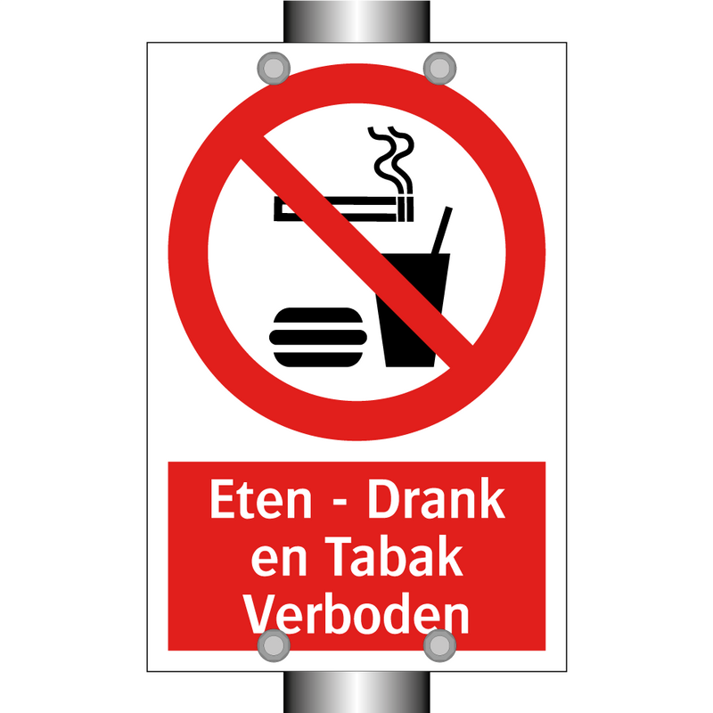 Eten - Drank en Tabak Verboden