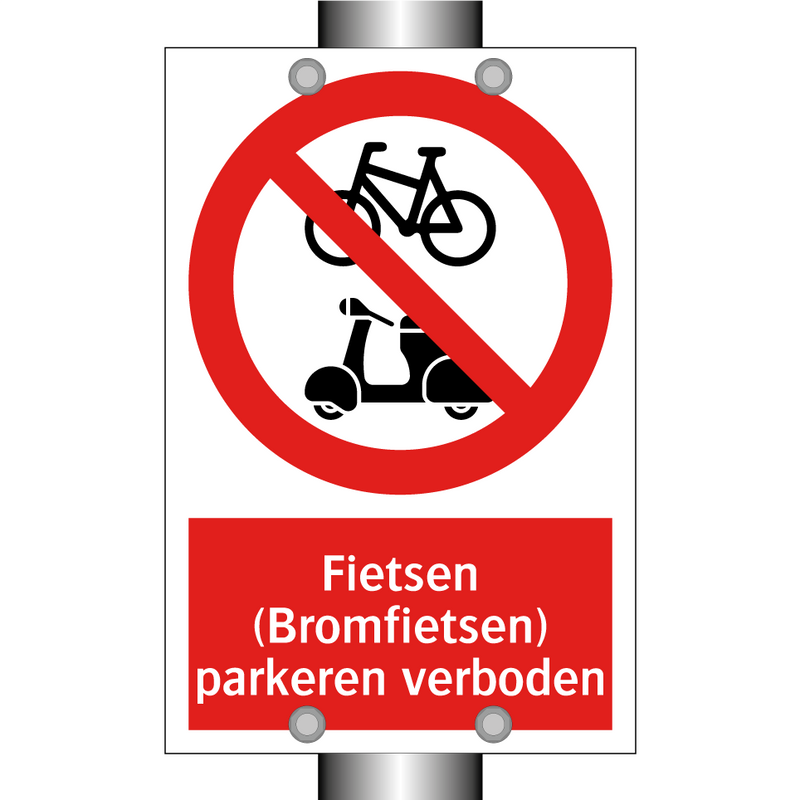 Fietsen (Bromfietsen) parkeren verboden