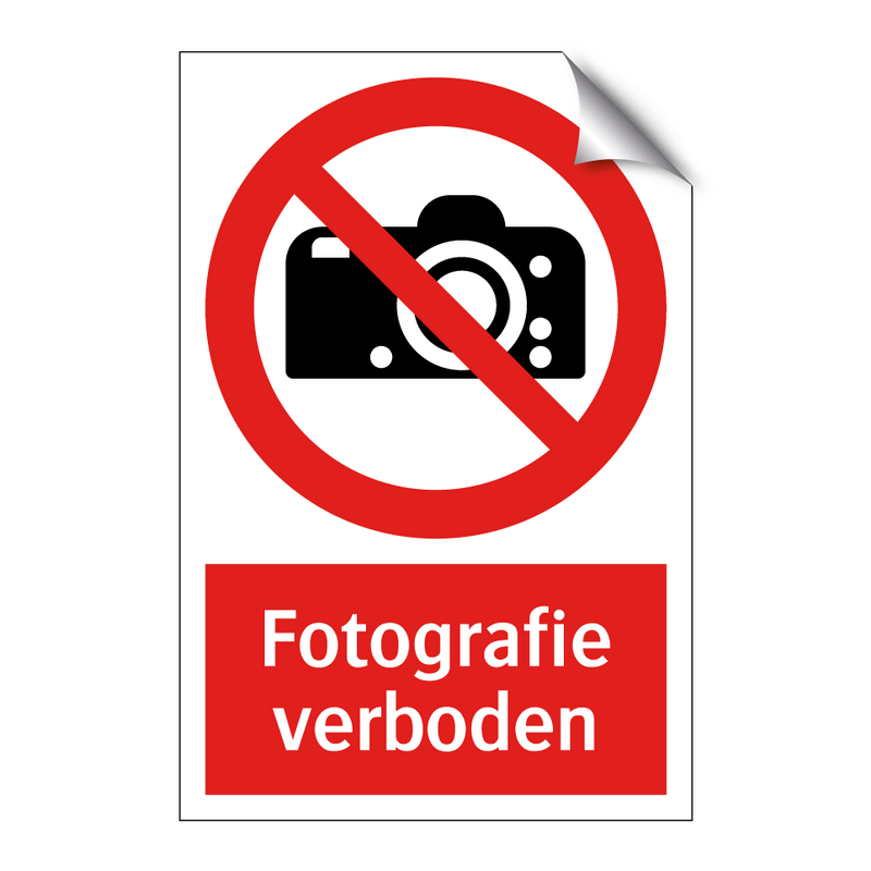 Fotografie verboden