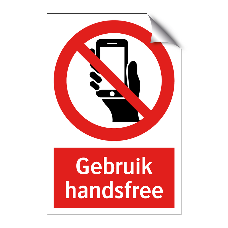 Gebruik handsfree