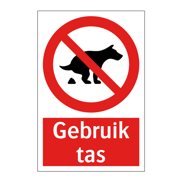 Gebruik tas