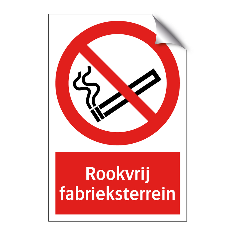 Rookvrij fabrieksterrein