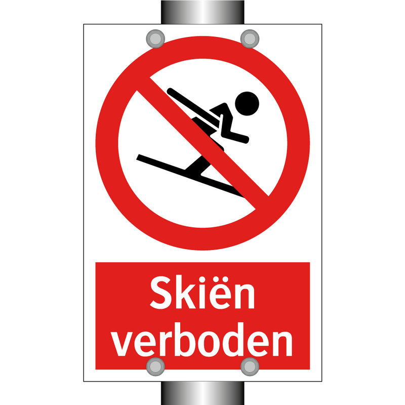 Skiën verboden