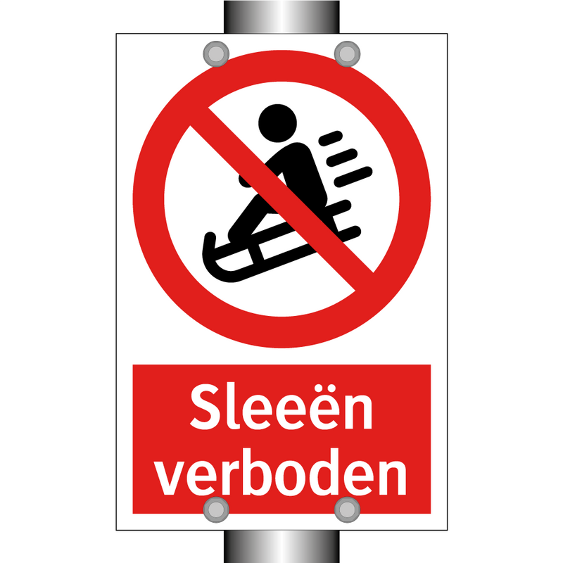 Sleeën verboden