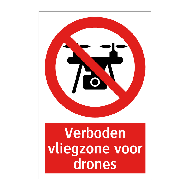 Verboden vliegzone voor drones