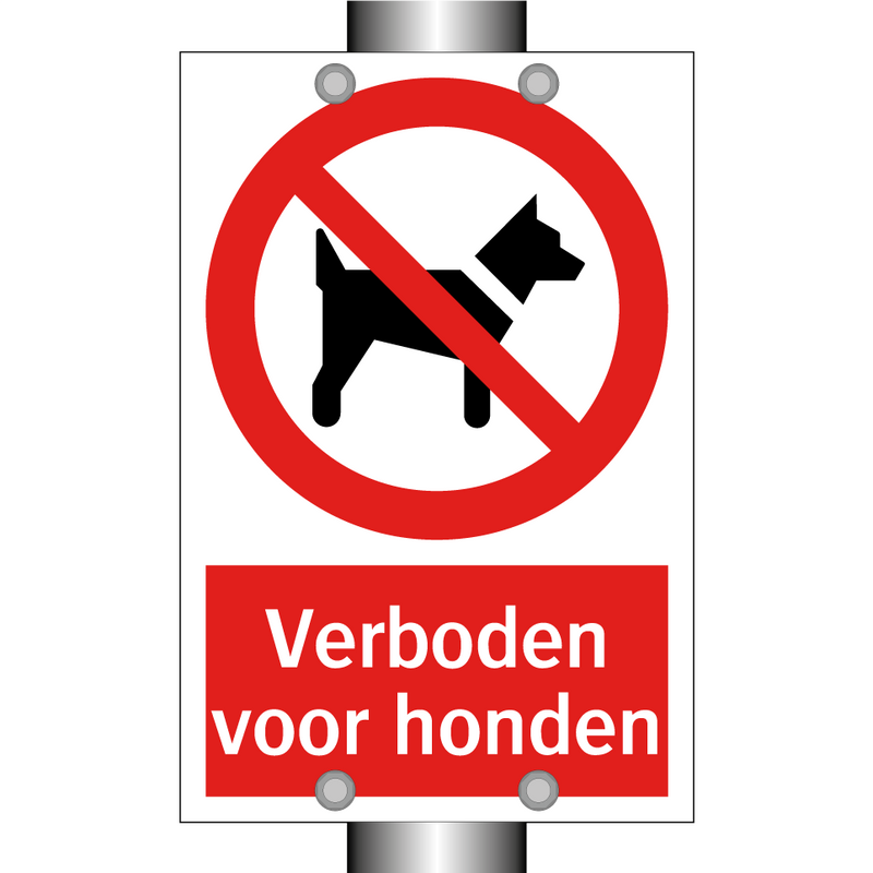 Verboden voor honden