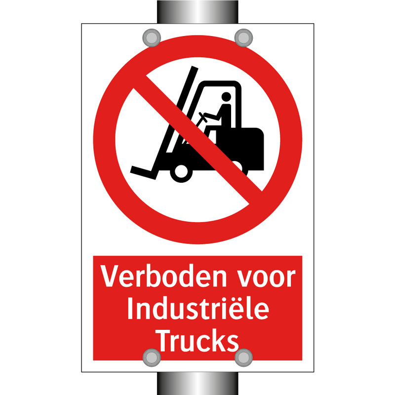 Verboden voor Industriële Trucks