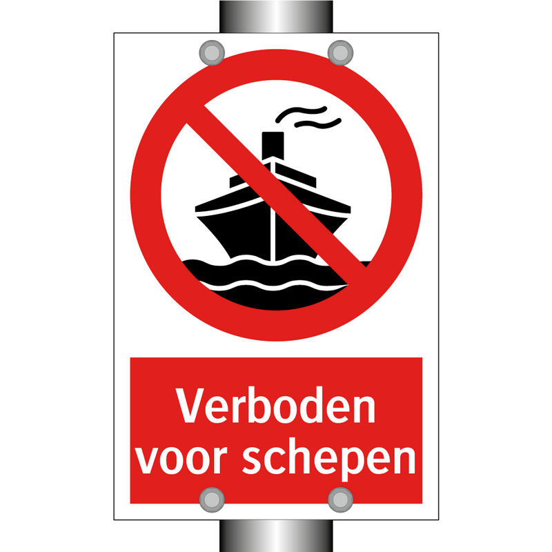 Verboden voor schepen